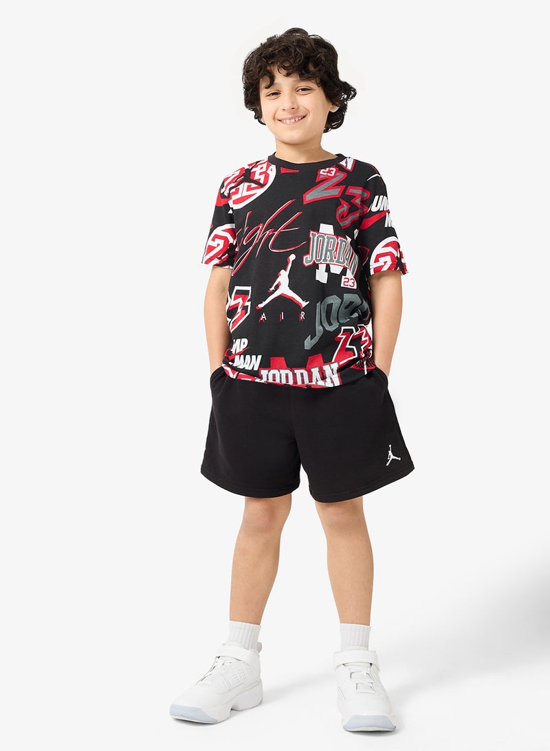 Jordan Kids Jordan Brooklyn Fleece Shorts - Image 4
